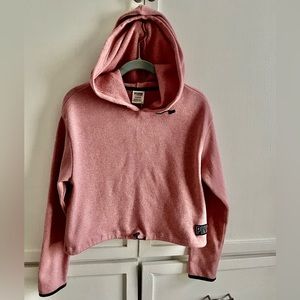 Pink Victoria’s Secret Lounge Hoodie Size S Pink Color 100% Polyester